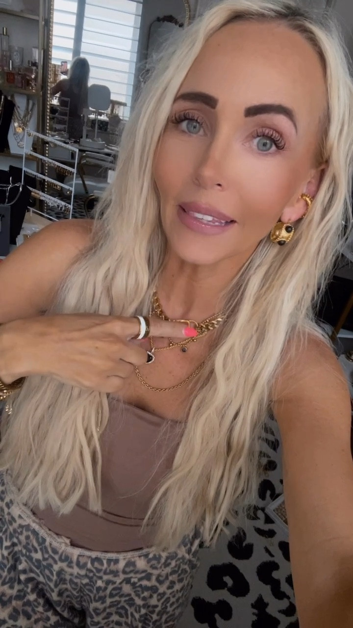 Size small in tank top. Size xs im cheetah sweatpants 

#LTKFindsUnder100 #LTKFindsUnder50 #LTKStyleTip