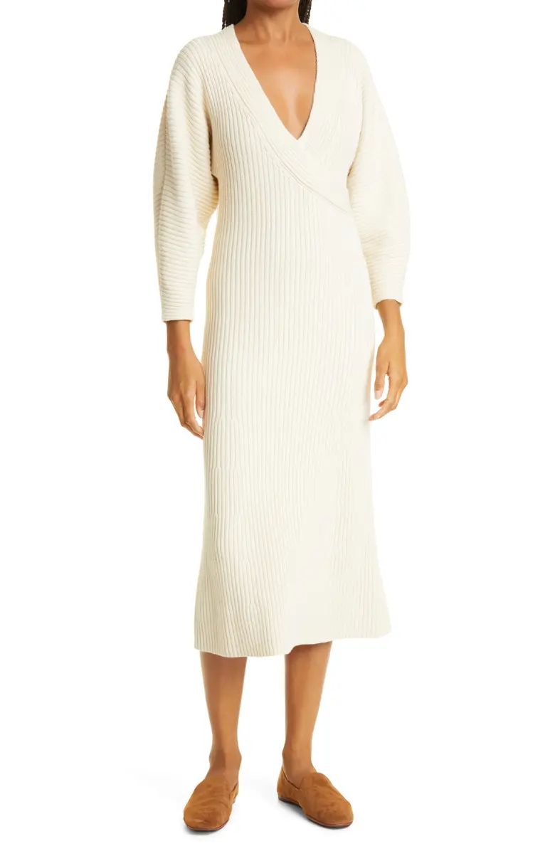 Mara Hoffman Samira Long Sleeve Organic Cotton Blend Sweater Dress | Nordstrom | Nordstrom