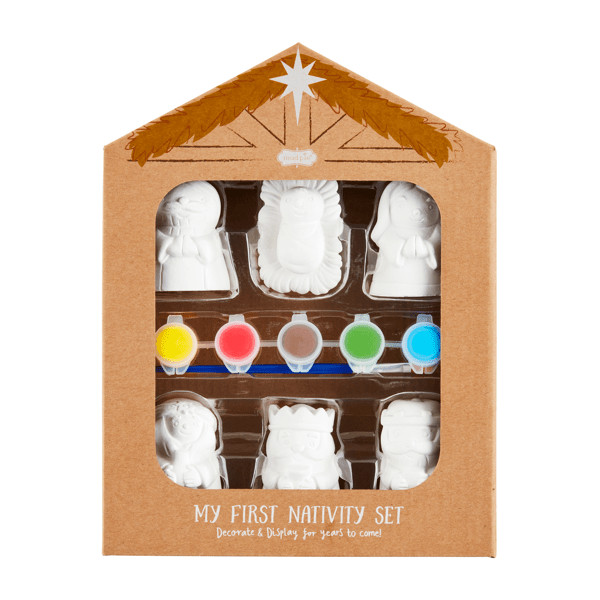 Paint Your Own Nativity Set | Mud Pie