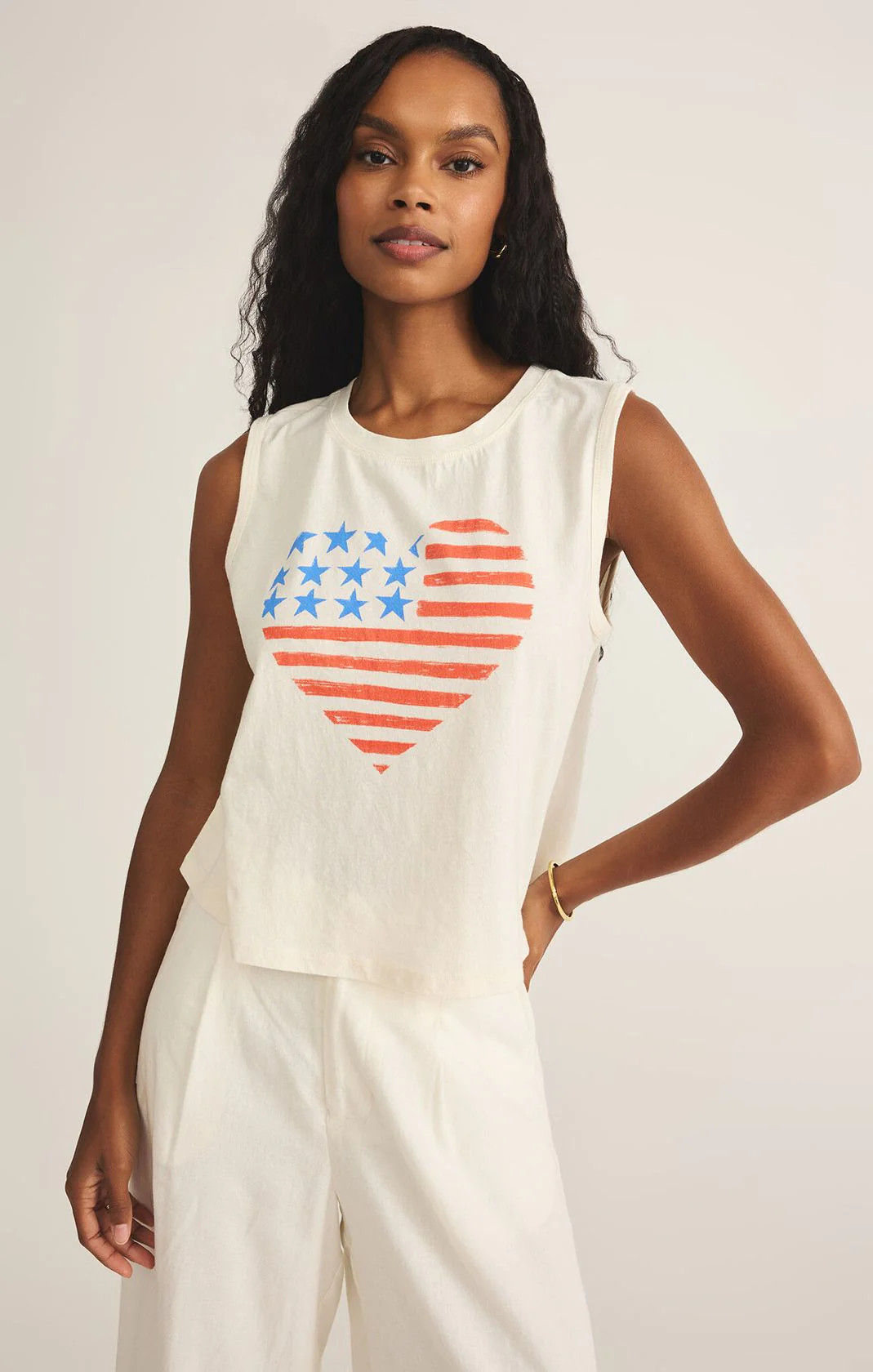 Stars & Stripes La Mer Tank | Studio 4 Threads