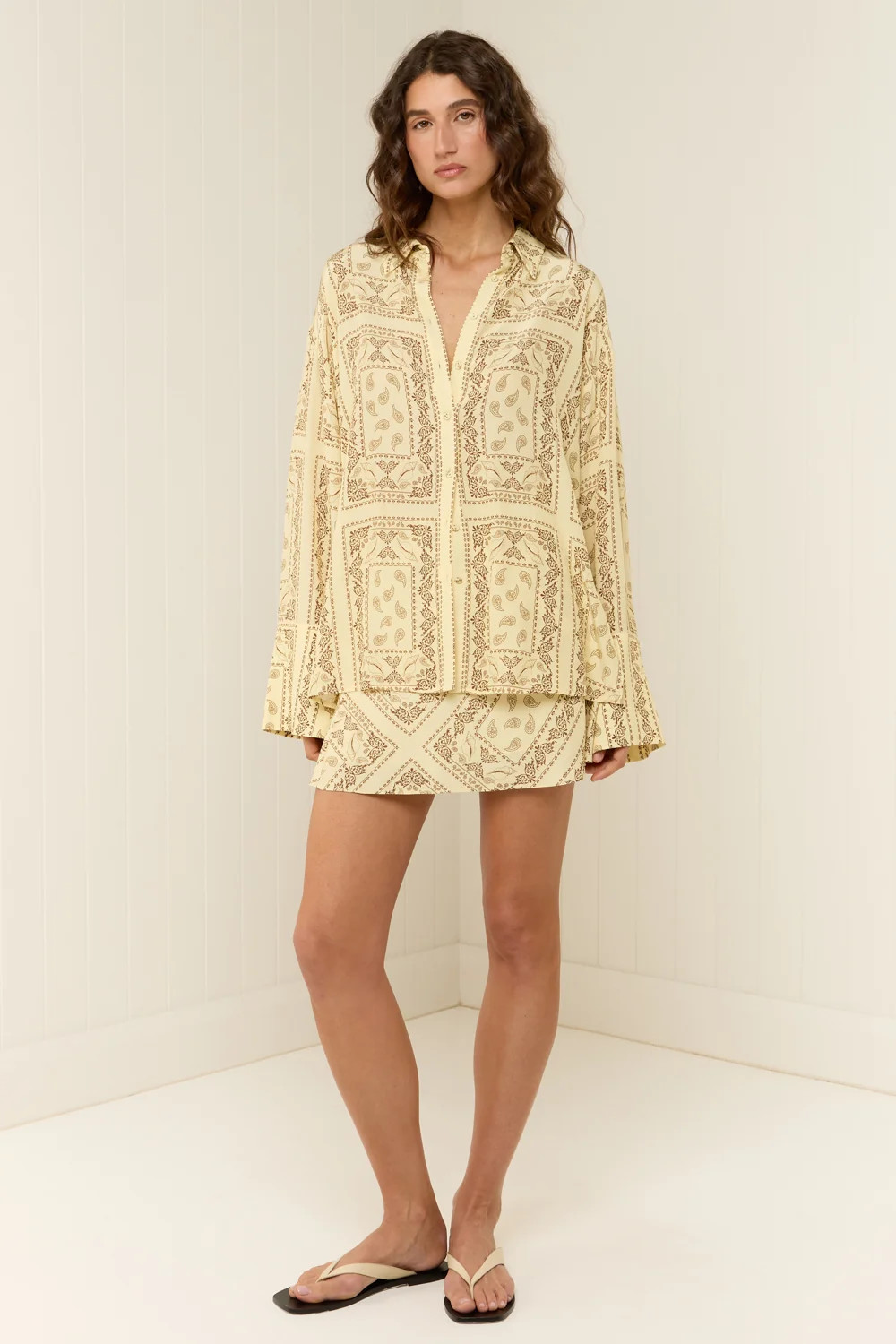 Ray Shirt Dusty Paisley | Shop.app