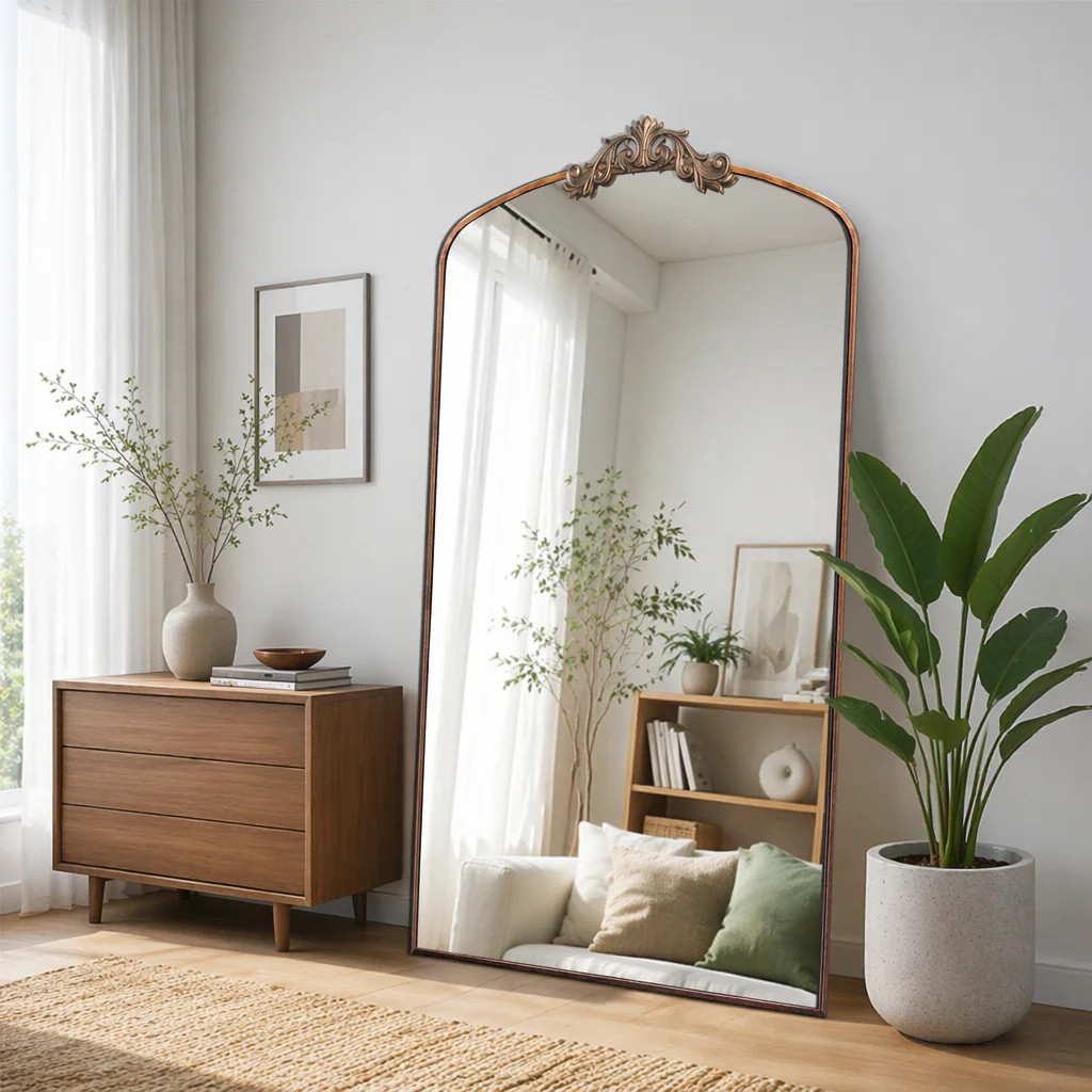 Metal Framed Full Length Mirror | Wayfair North America