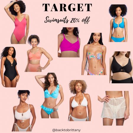 Target fuller bust swim on sale 20% off.

Target bikini haul
Target swimwear 
Large chested swimwear 

#LTKSwim #LTKTravel #LTKSaleAlert