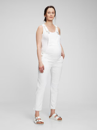 Maternity Denim Overalls with Washwell | Gap (US)