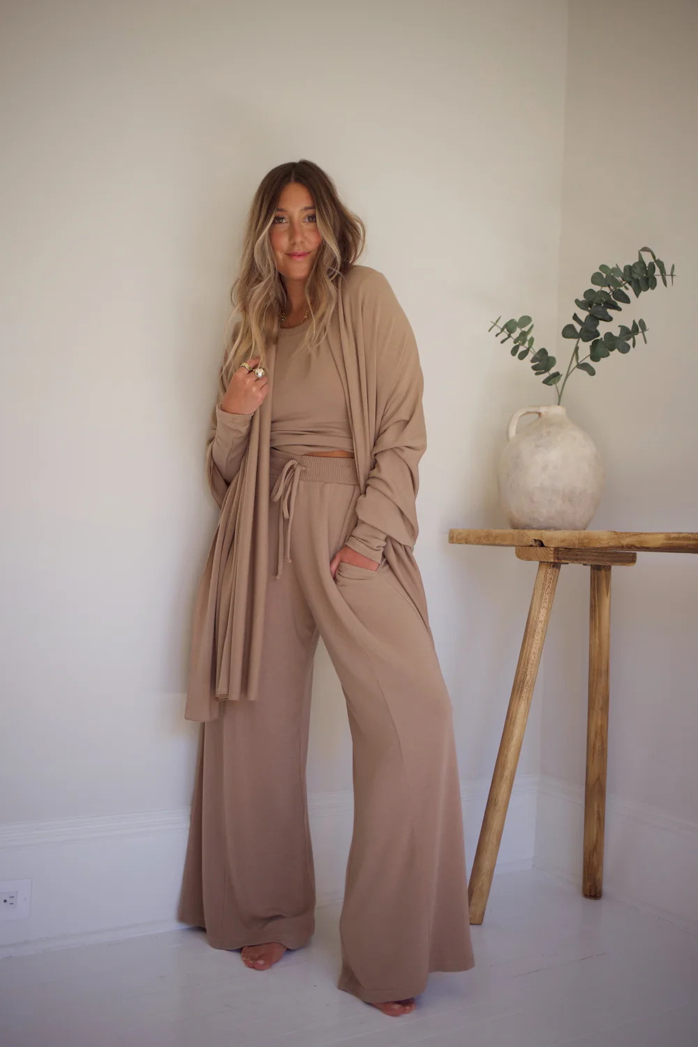 Emma Lounge Pant - Red Stripe | How Do You Wear That