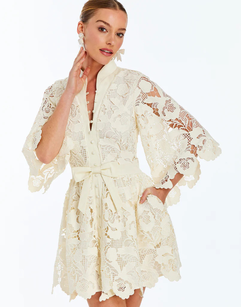 Carmen Lace Mini Dress | Mestiza New York