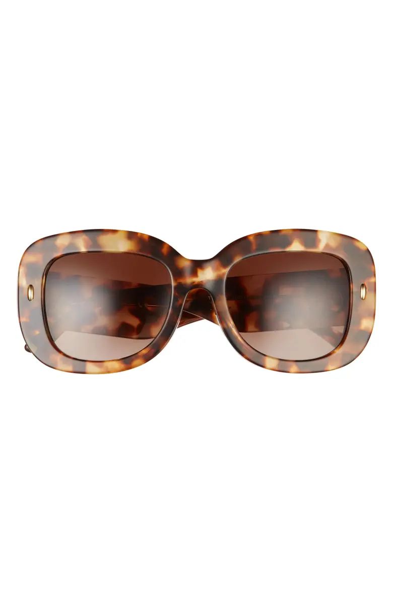 Tory Burch Vintage 51 Geometric Sunglasses | Nordstrom | Nordstrom