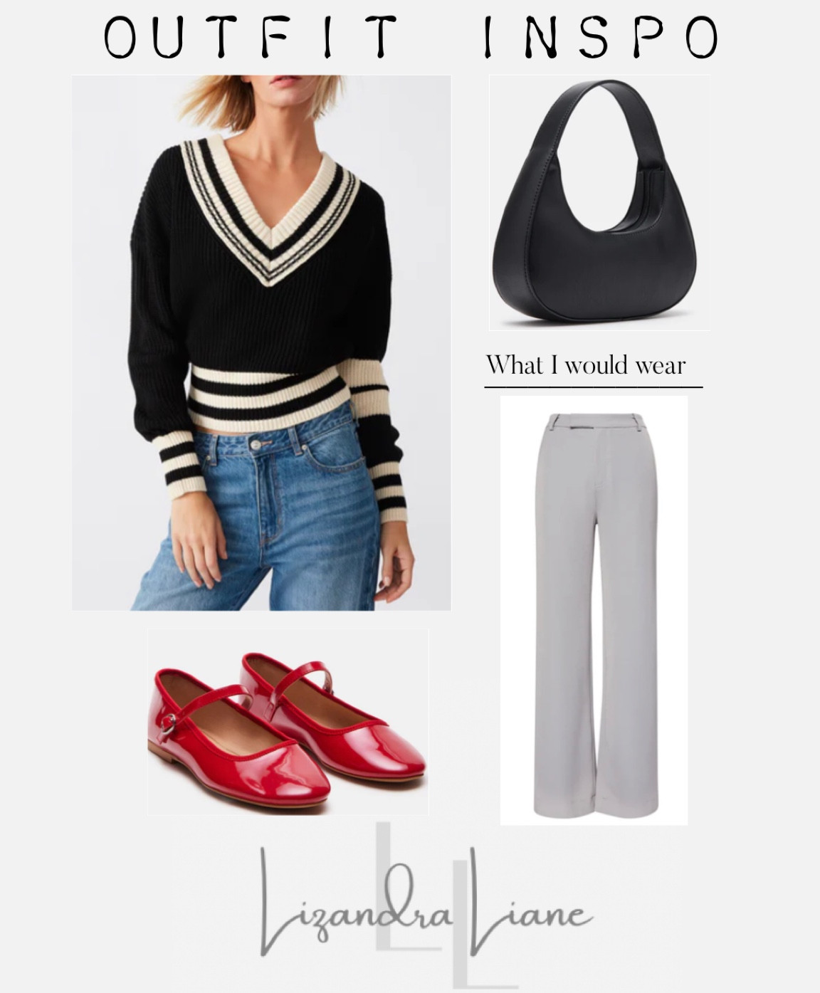 Outfit inspo, red ballerina flat shoes, fall shoes, sweater, outfit ideas, work outfit, casual style, travel outfit 

#LTKshoecrush #LTKfindsunder100 #LTKstyletip