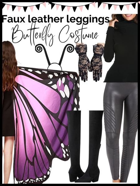 DIY faux leather leggings Halloween costume 

Butterfly costume 



#LTKshoecrush #LTKHalloween #LTKSeasonal