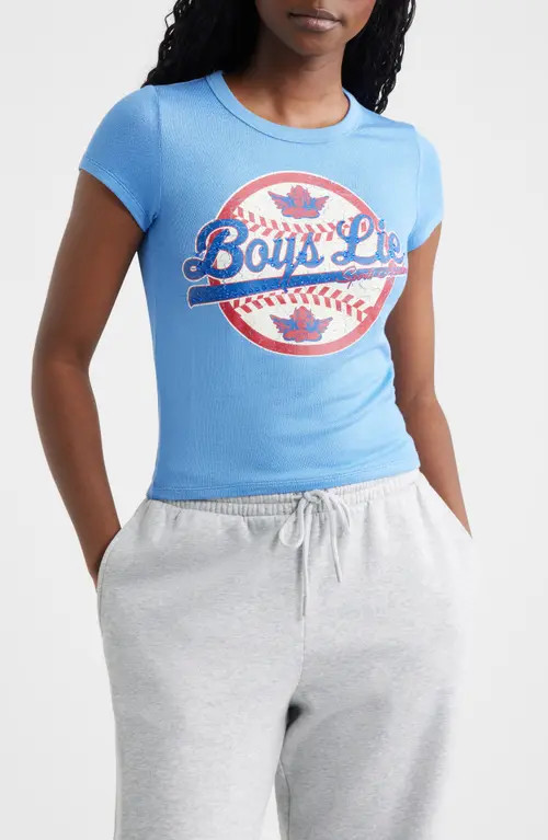 BOYS LIE Sporting Blues Graphic Baby T-Shirt at Nordstrom, Size X-Small/small | Nordstrom