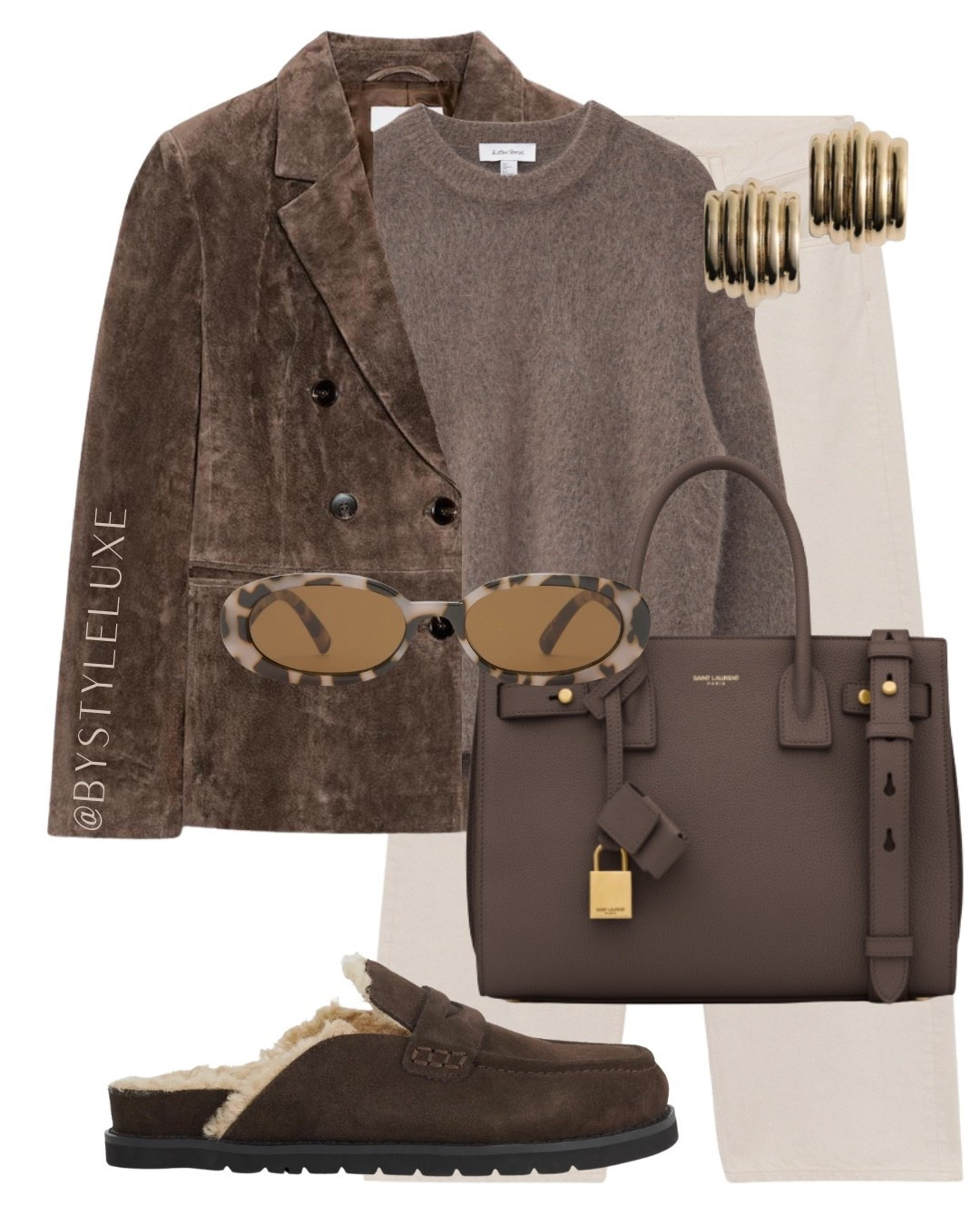 BROWNS - love this new in Zara suede blazer, styled with chic cream jeans and cosy suede mules 

#jeans #suede #autumnoutfit 

#LTKjeans #LTKautumn #LTKshoes