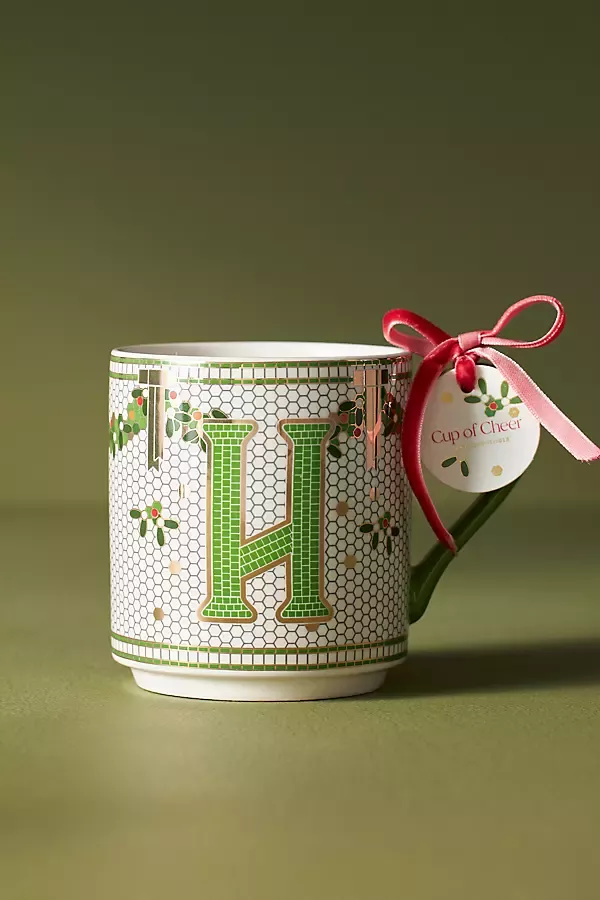 Bistro Tile Margot Monogram Mug curated on LTK