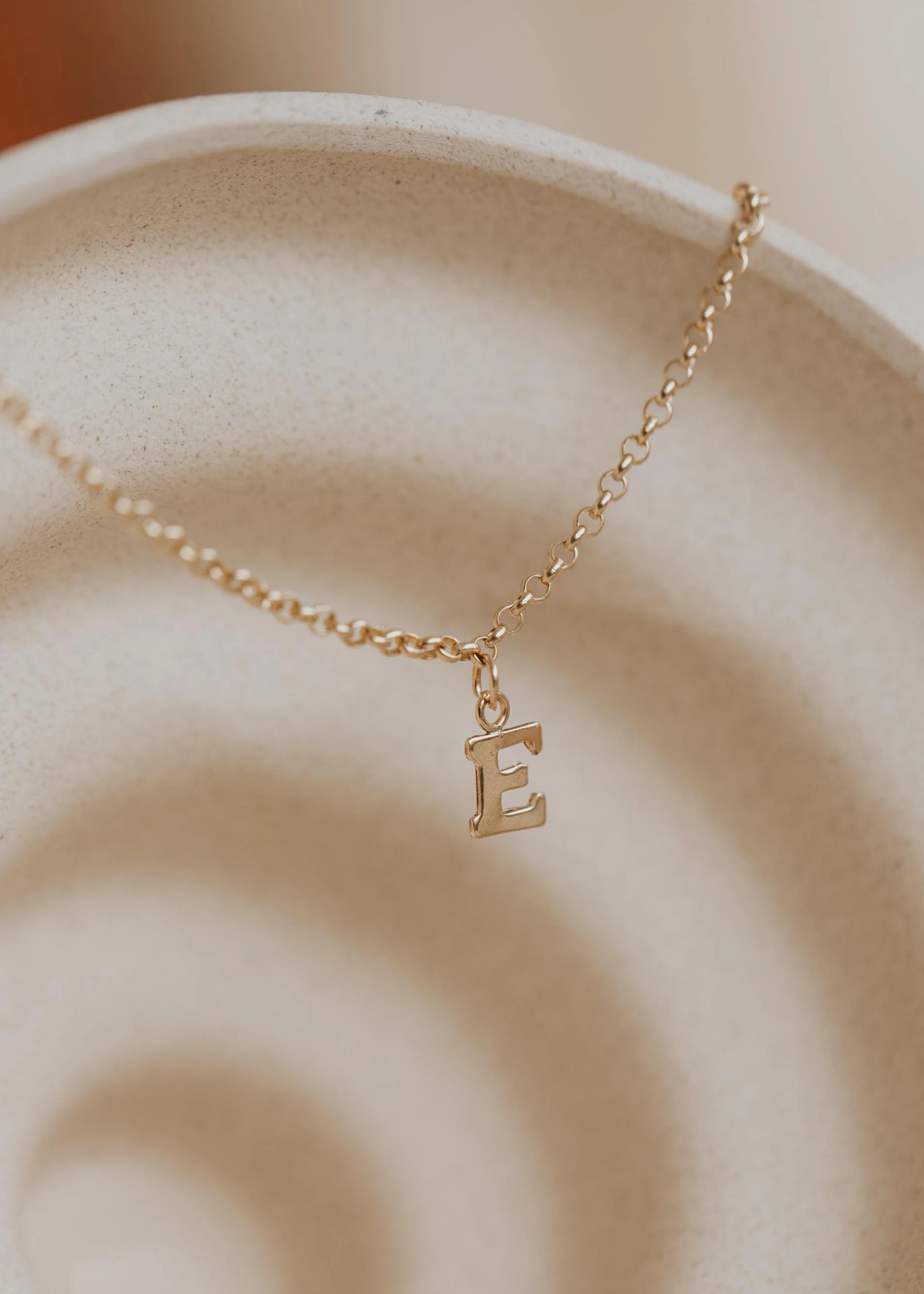 Birdie Initial Necklace | Hello Adorn