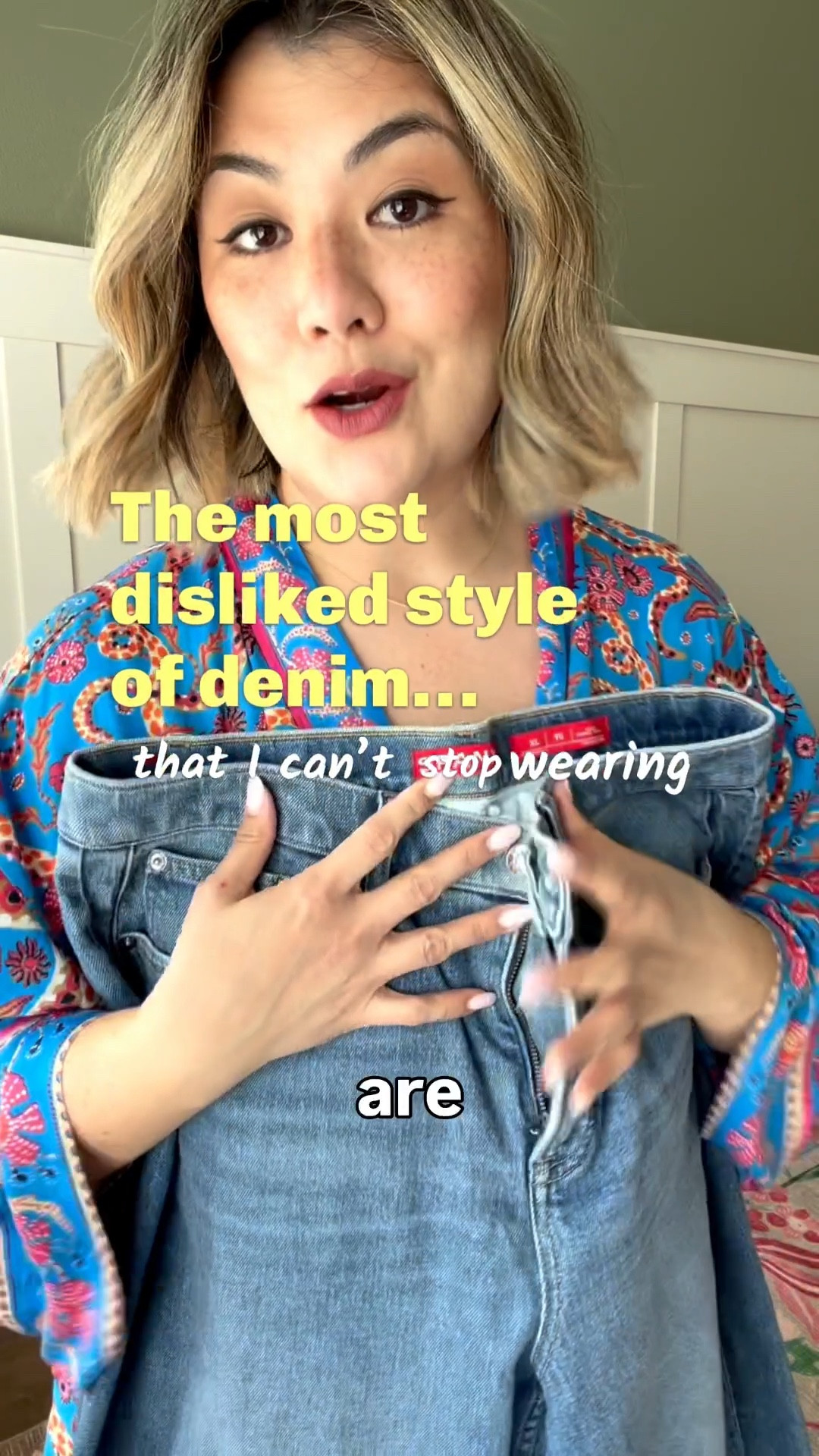 Like it or leave it…

For me, it’s a heck yes, now… But I do get why this style of jean is one of the most controversial or triggering style! Every barrel jean is not made equally 🤣. I have been on that same ride of trying to get “into” the idea of a  barrel jean, but no matter the pair I tried on, I looked ridiculous! 

I finally realized that for my body shape, lower tummy pooch, thicker thighs, and 5’5, I needed a pair that fit my curvy body. I personally found that most barrel jeans (though had a curved leg silhouette), were made for women with less curves. So when a curvy woman tries them, the “barrel” is lost and it looks more like a sewing mishap instead of an intentional look. The legs look completely wrong! So naturally I try sizing up to only then be left with a giant gap in my rear 🥴!  Let me know if this has been your experience!

Until now… I absolutely love this pair! I honestly wish they would make washes because I would buy them all up! One of my highest recommended for someone who is shaped similarly to me and struggles with the same areas on your body. These will make you feel amazing!

Last day to snag them on sale! ✨
I’m wearing an XL petite. ♥️

#LTKOver40 #LTKSpringSale #LTKMidsize