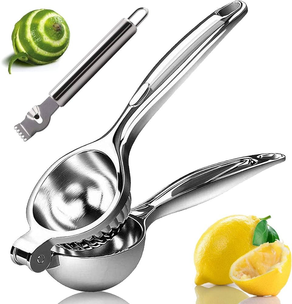 Monkkino Lemon Squeezer, Lemon Squeezer Juicer, Citrus Juicer Handheld, Lemon Juicer, Stainless S... | Amazon (US)