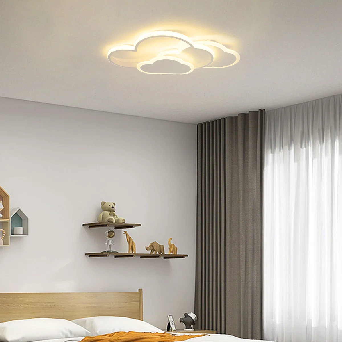Cloud-shaped Ceiling light Living Room Children's room Lamp Bedroom Modern Minimalist Lighting | Wayfair North America