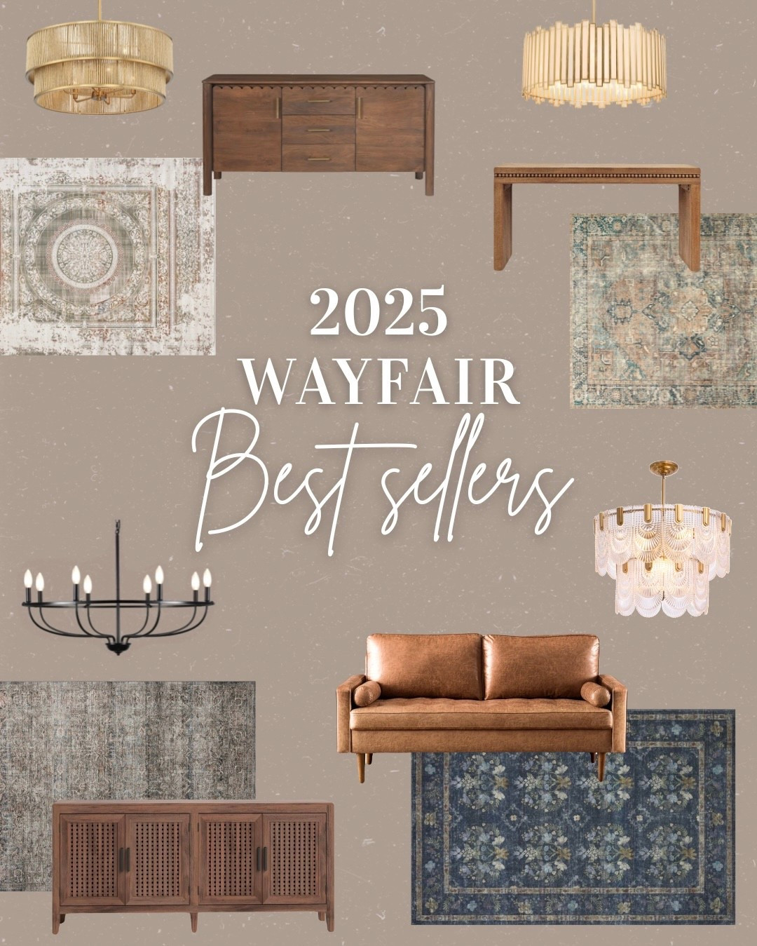 My 2025 Wayfair best sellers on LTK linked here ✨

#homedecor #homedesign #bestsellers #rugs #furniture #lighting #home @Wayfair #Wayfair #WayfairPartner #ad 

#LTKFindsUnder50 #LTKHome #LTKFindsUnder100