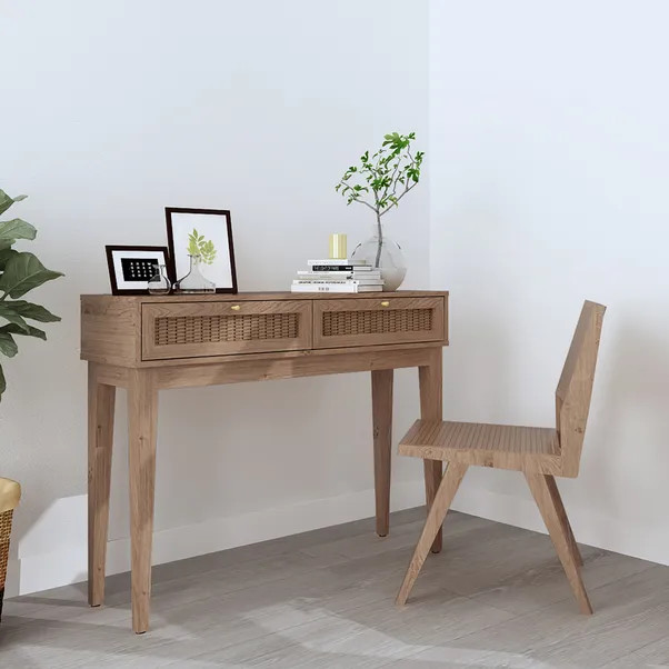 Alexander Dressing Table, Light Wood | Dunelm (migrated)