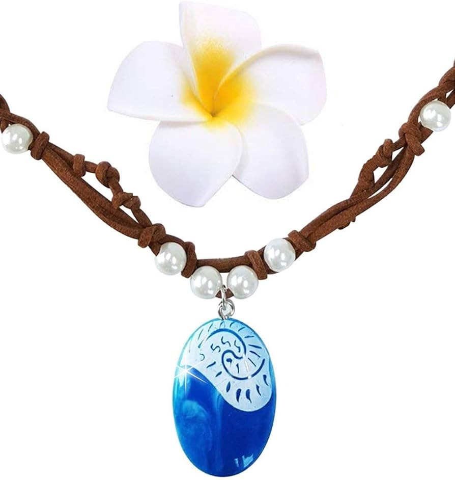 Moana Necklace, Moana Necklace for Girls Moana Costume for Girls, Moana's Magical Necklace Hallow... | Amazon (US)