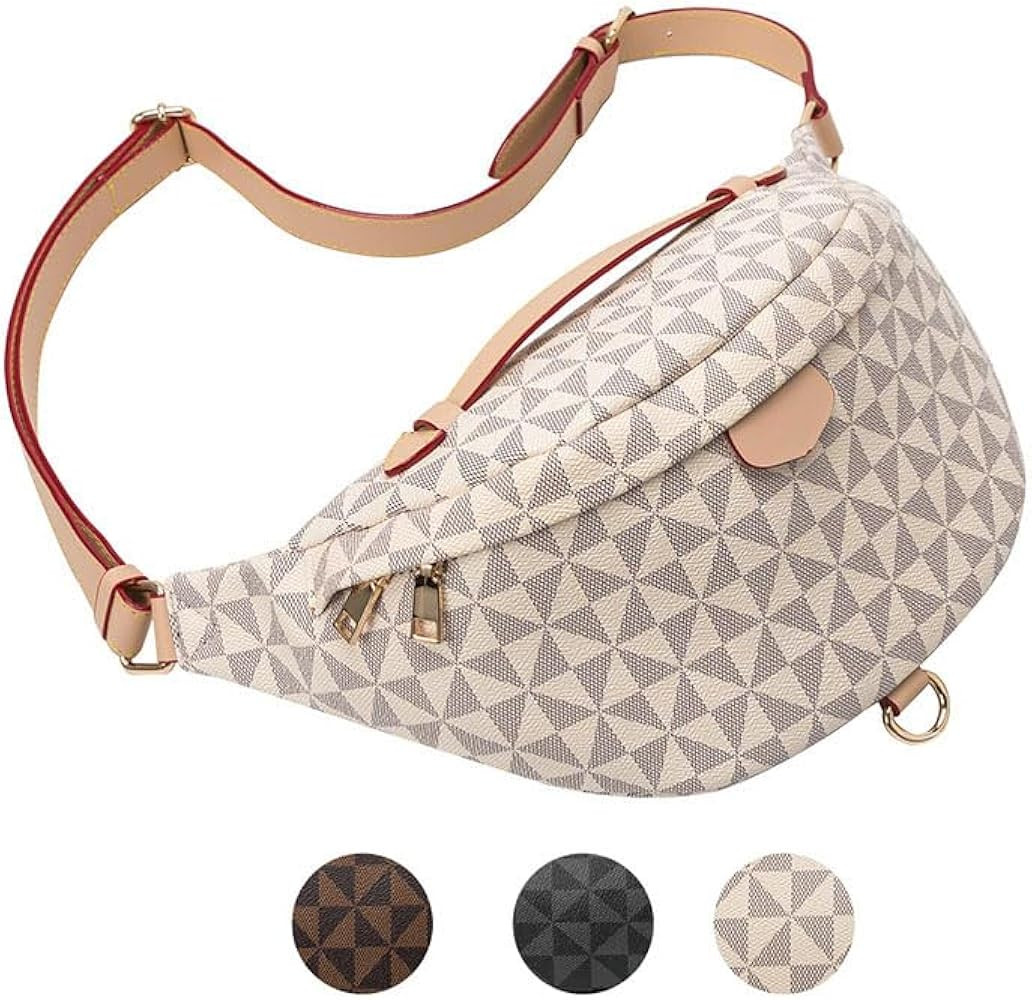 Versatile Women's Designer Fanny Pack - Sling Bag for On-the-Go Style & Travel - Perfect as Cross... | Amazon (US)