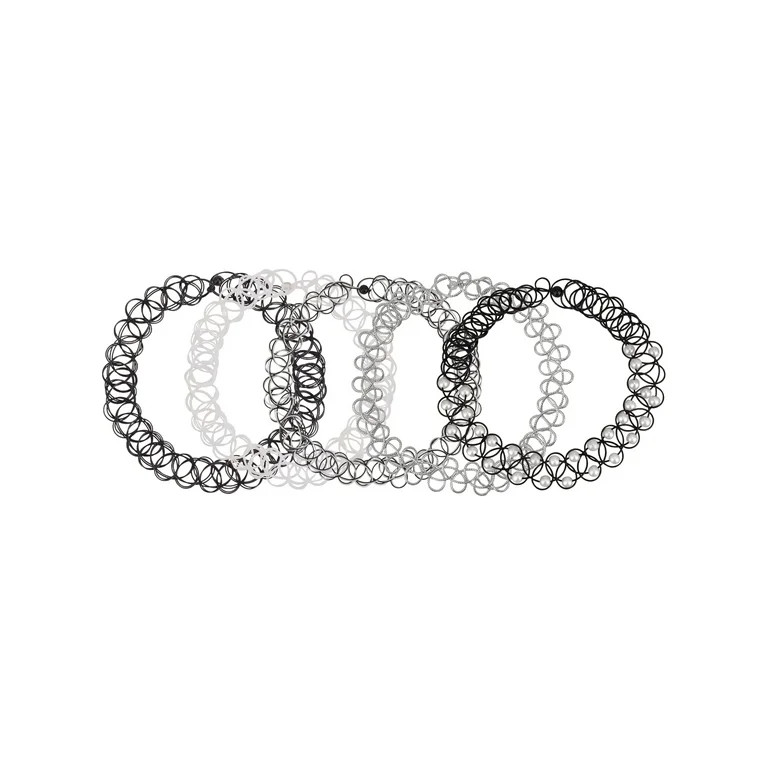 Wonder Nation Female 5pc Stretch Choker Set, 12" | Walmart (US)