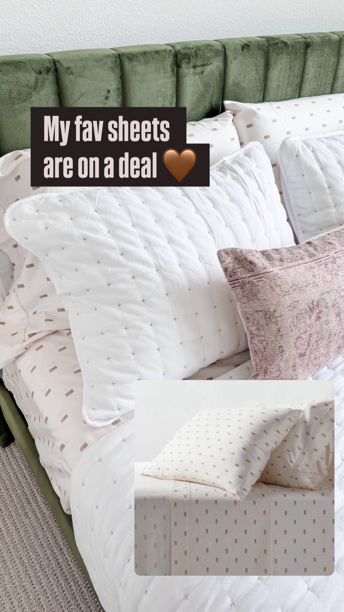 Hosting season made easy 🛏️ This bedding sale is the perfect excuse to refresh your guest bedroom with soft sheets, cozy layers, and elevated essentials that help overnight guests feel instantly at home.

bedding sale, guest bedroom bedding, hosting overnight guests, guest room refresh ideas, cozy bedding essentials, affordable bedding finds, hotel inspired bedding, best sheets for guests, comforter sale, guest bedroom makeover, bedroom refresh on a budget, neutral bedding trends, soft bedding layers, breathable sheet sets, hosting essentials home, overnight guest bedding, stylish guest room decor, ltk home decor finds, amazon bedding deals, target bedding sale, walmart bedding deals



#LTKHoliday #LTKHome #LTKSaleAlert