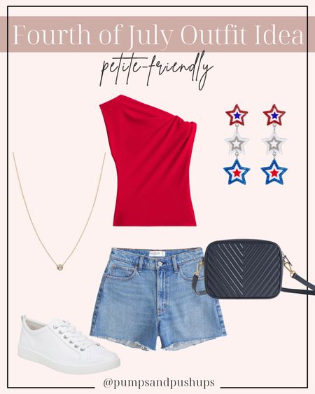 Fourth of July outfit idea! 🇺🇸

My sizing:
Top: XS
Shorts: 24

#LTKStyleTip #LTKFindsUnder100 #LTKSeasonal