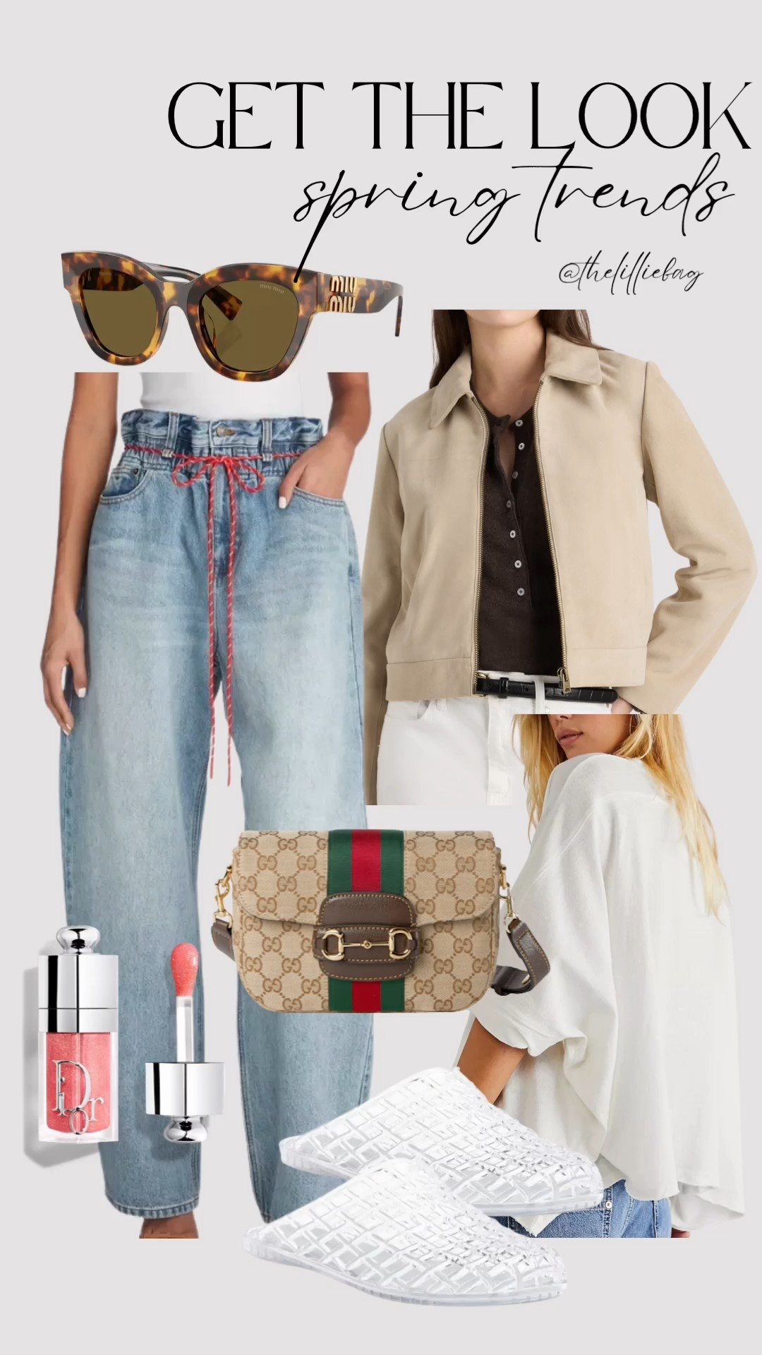 Spring trends out in one outfit! What I’ll be wearing this spring. 

Denim. Jeans. Spring outfit. Outerwear. Tee. Sunglasses. 

#LTKootd #LTKSeasonal #LTKgrwm