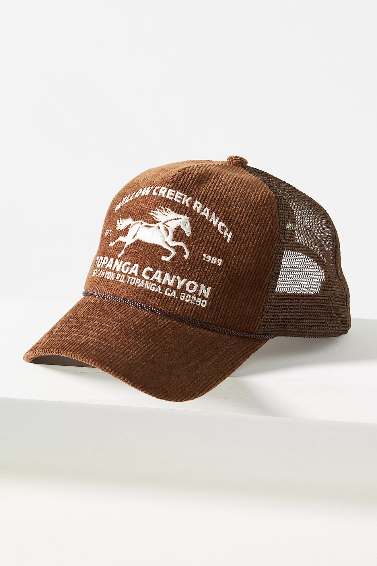 Coney Island Picnic Corduroy Trucker Hat | Anthropologie (US)