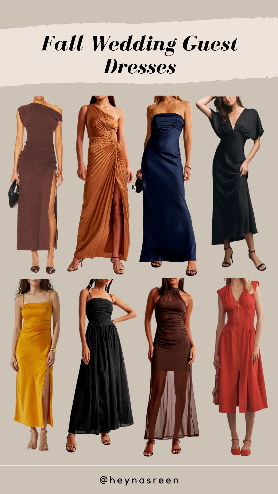 Fall wedding guest dresses I’m loving! Dark colors and neutrals 🤎🍁

#LTKFindsUnder100 #LTKStyleTip #LTKWedding