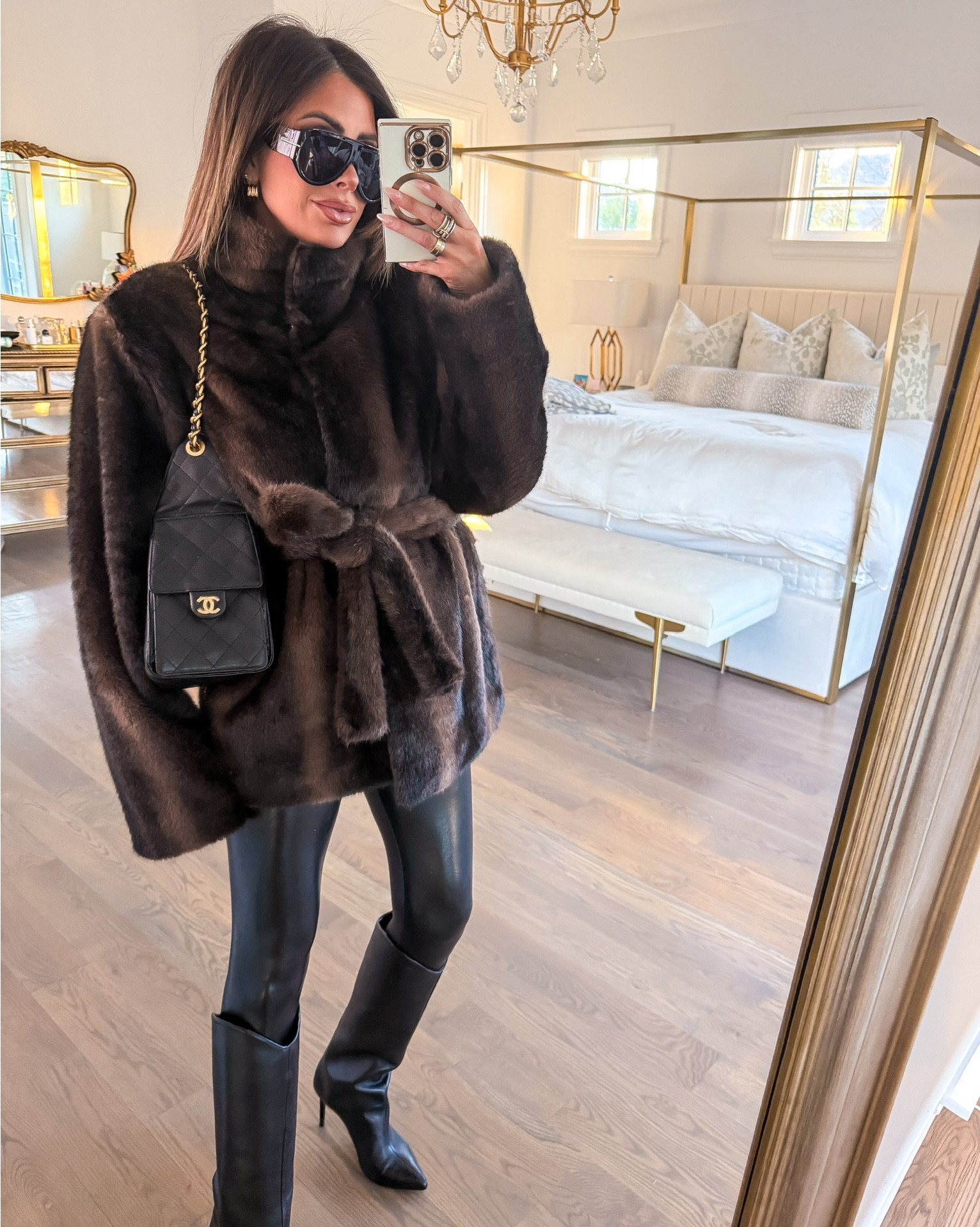 Wearing a size small in this faux fur coat! 

Statement coats, Revolve, Holiday Outfit, Winter fashion, Winter coats, Boots, Sweater, Faux Fur Coat, Emily Ann Gemma

#LTKHoliday #LTKootd #LTKSeasonal