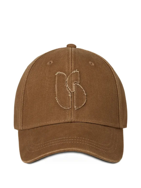 Ba&Sh Halyce Embroidered Baseball Cap | Brown | FARFETCH | Farfetch Global