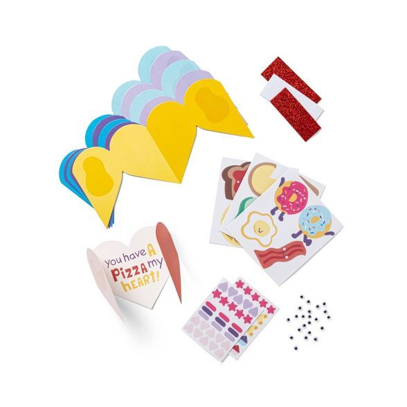 6ct Create-Your-Own Valentine's Day Pairs Card Kit - Mondo Llama™ | Target