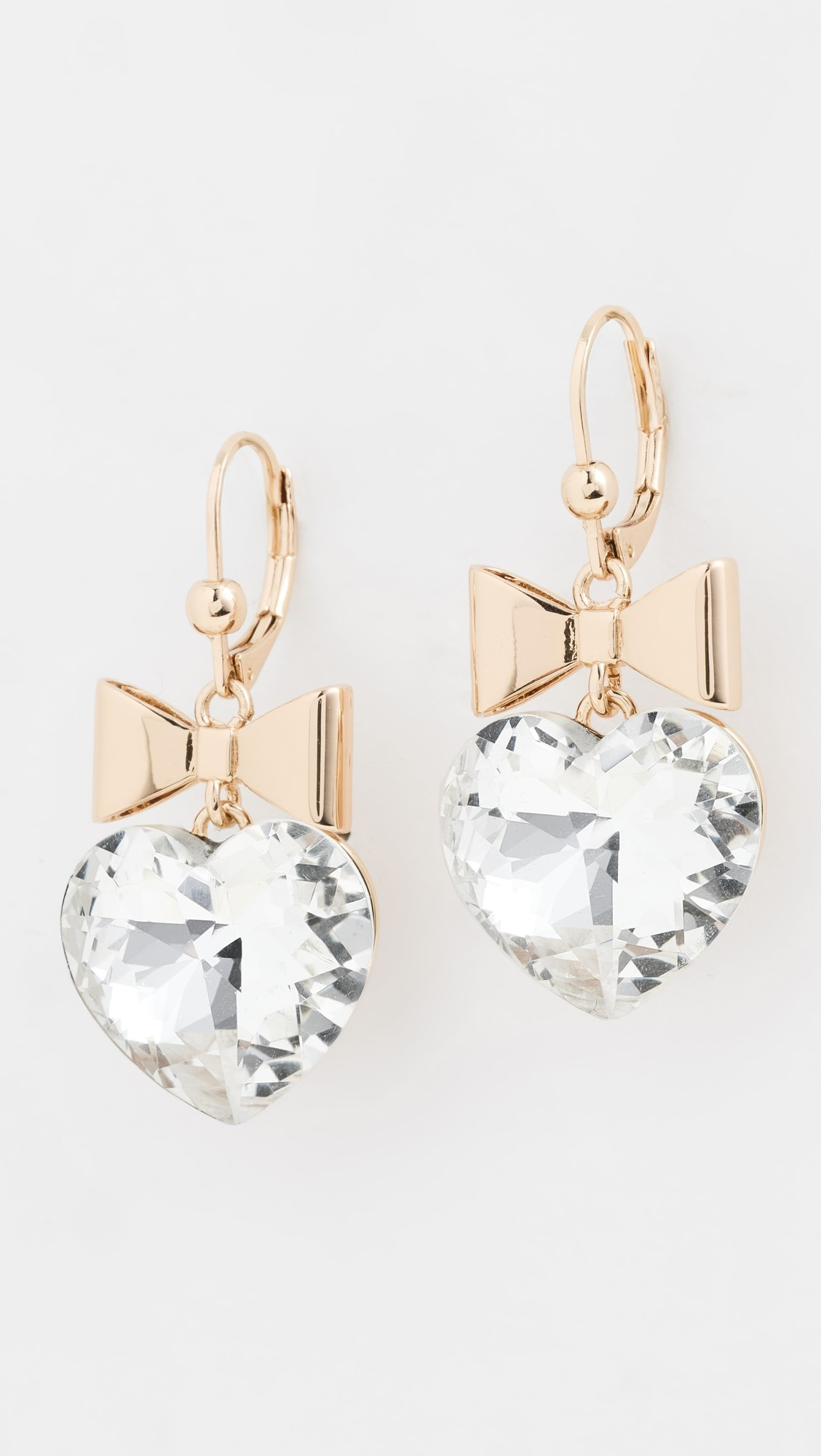 Heart and Bow Earrings | Shopbop