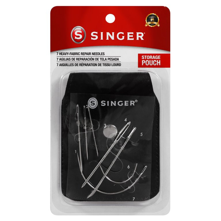 SINGER Assorted Upholstery Hand-Sewing Needles (7 Pack) - Walmart.com | Walmart (US)