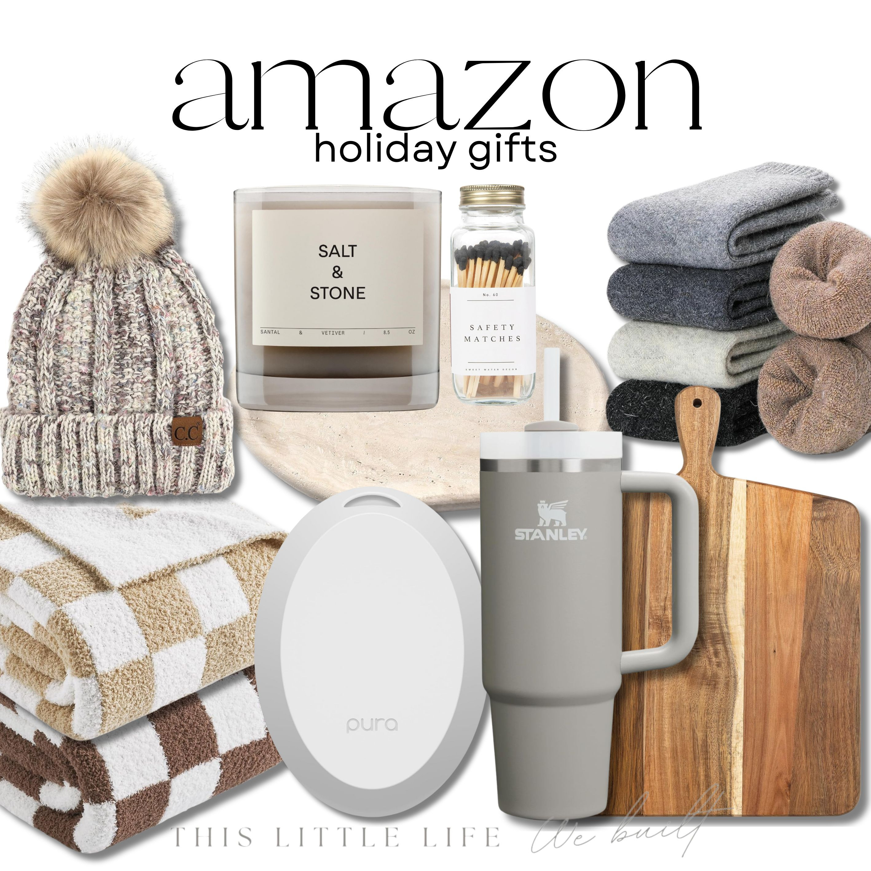 Amazon Holiday / Amazon Gifts / Amazon Home / Amazon Fashion / Amazon Beauty / Elegant Serving Platters / Cheese Boards & Knives / Wine & Decanter Sets / Festive Wine Glasses / Cocktail Shakers / Scented Candles / Decorative Coasters / Monogrammed Napkins / Charcuterie Board Sets / Coffee Table Books / Cozy Throw Blankets / Gourmet Olive Oils / Herb Growing Kits / Handcrafted Mugs / Luxury Hand Soaps / Small Batch Jams / Wooden Salad Bowls / Cocktail Recipe Books / Artisan Chocolates / Glass Storage Jars / Bar Tool Sets / Festive Candle Holders / Linen Table Runners / Personalized Cutting Boards / Tea Sampler Sets / Gifts Under $50 / Home Decor Gifts
 

 #LTKGiftGuide #LTKHoliday #LTKHome