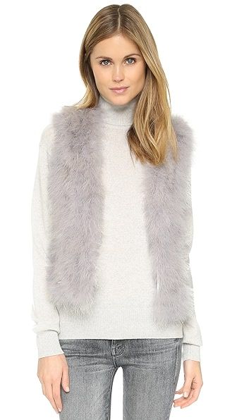 Club Monaco Violet Vest - Pale Grey | Shopbop