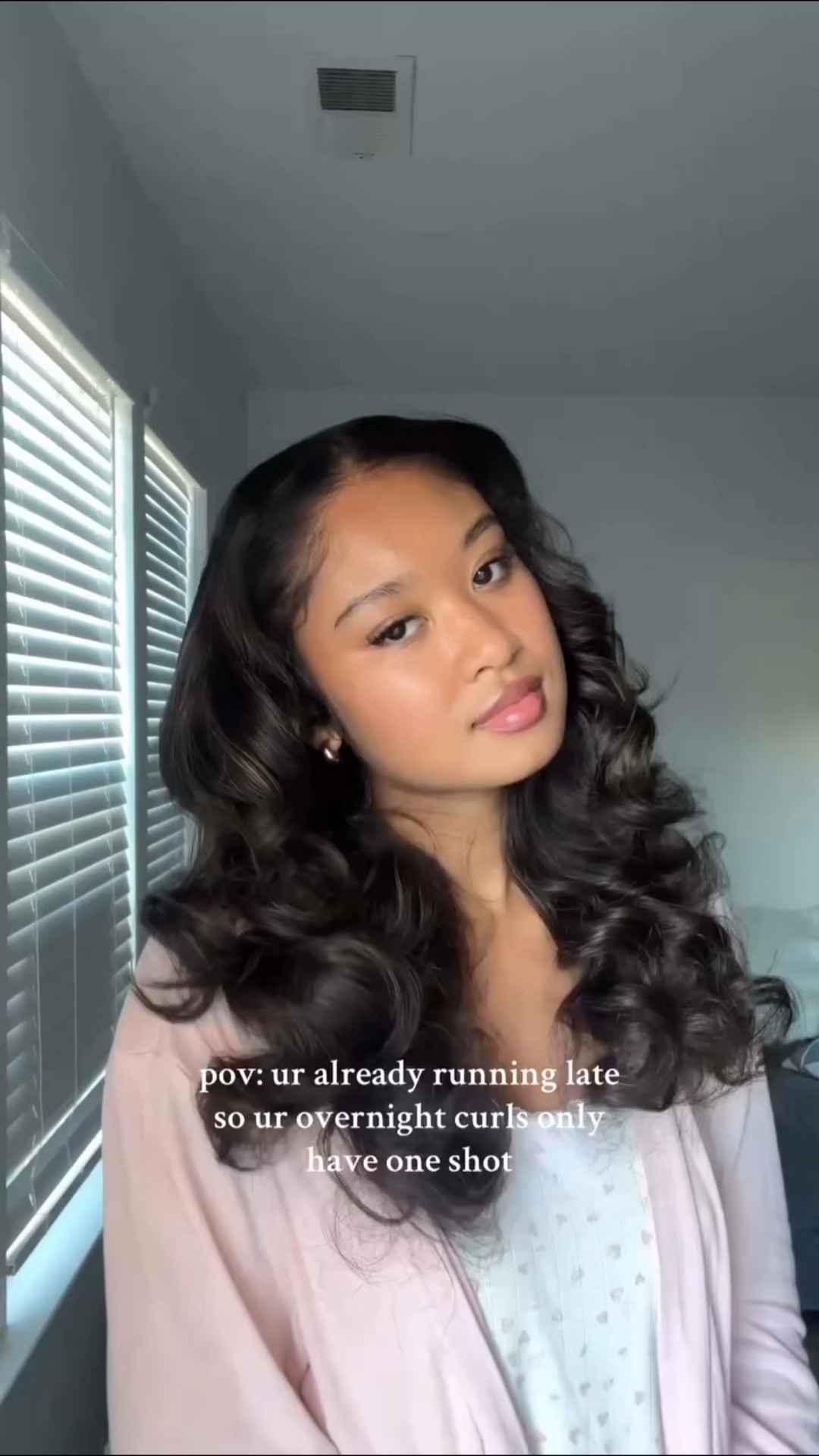 very reliable today🙏🏽🎀 
@hairitagebymindy @tangleteezer 
#sockcurls #blowout #overnightcurls #blasianliv