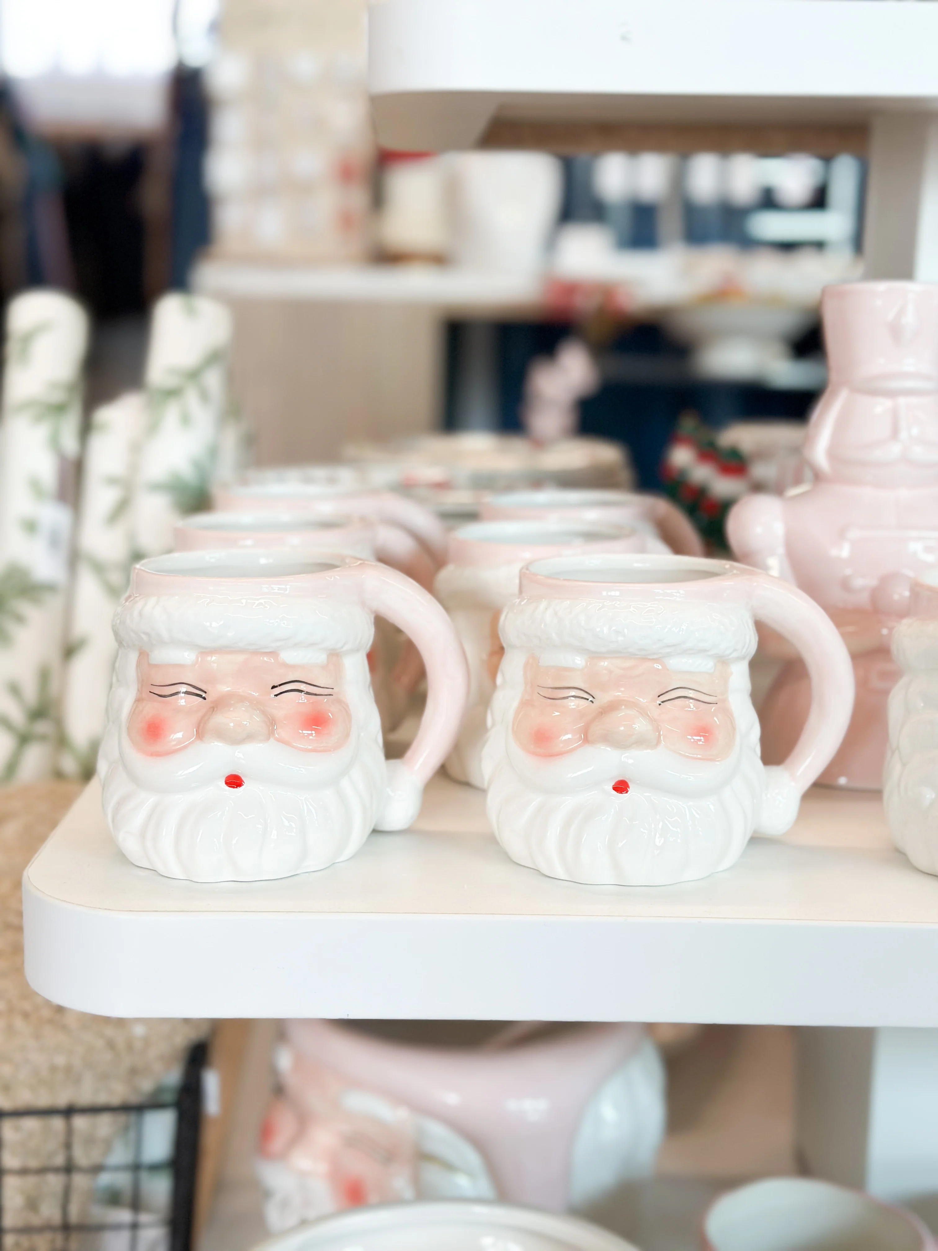 Pink Santa Mug | Emmacate Boutique