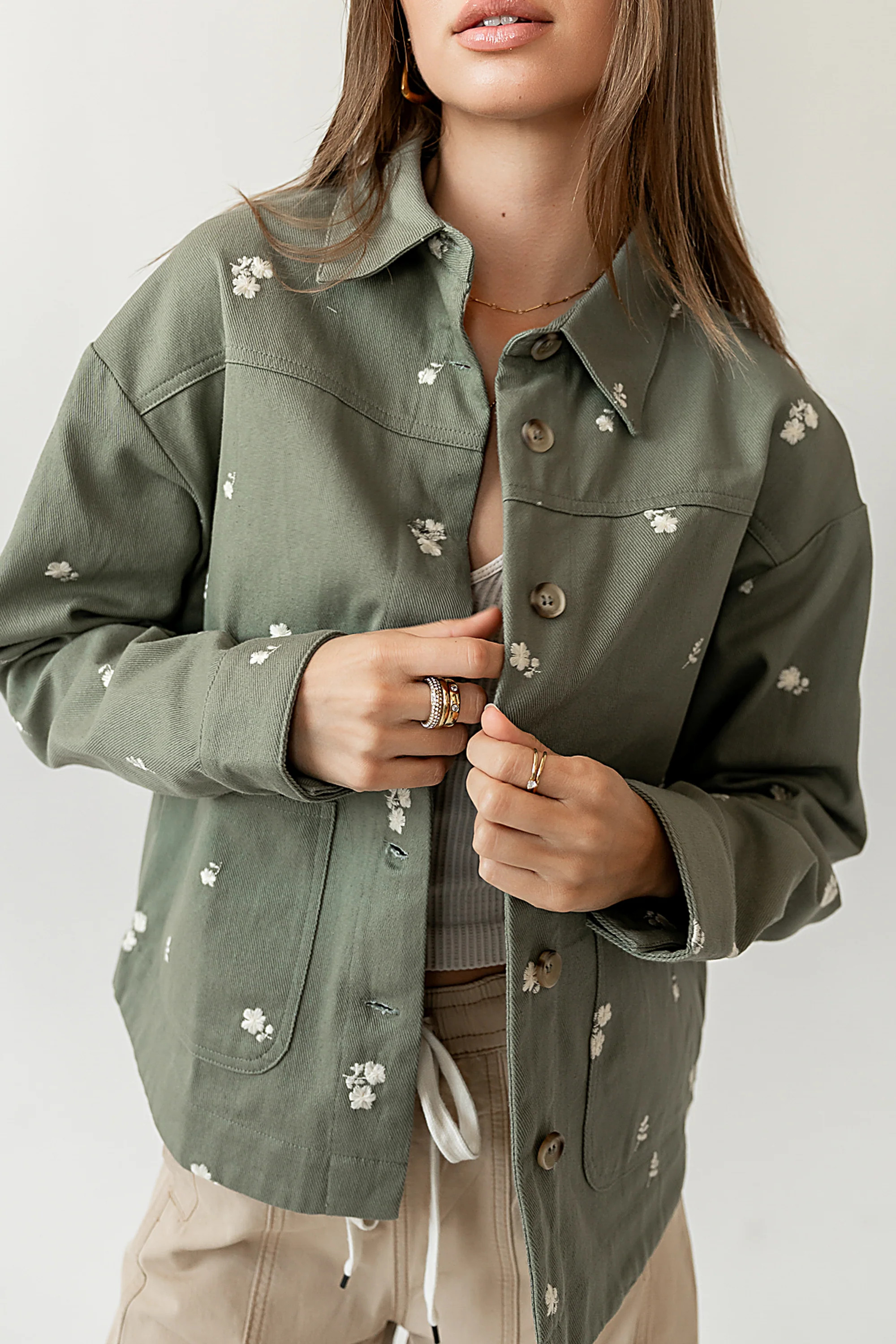 Skyler Embroidered Jacket | Böhme US