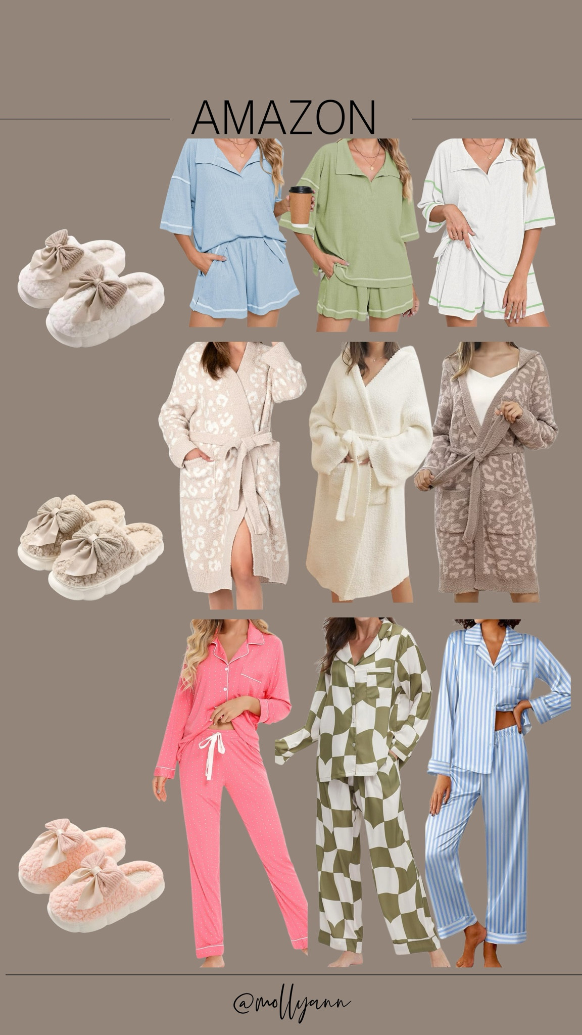 Robes, pajamas, and those slippers 😍 from Amazon!! 

#LTKOver40 #LTKStyleTip #LTKFindsUnder50