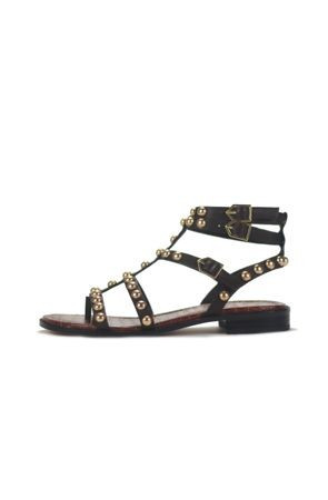 Sam Edelman Eavan Dark Brown Leather Sandal | Karmaloop