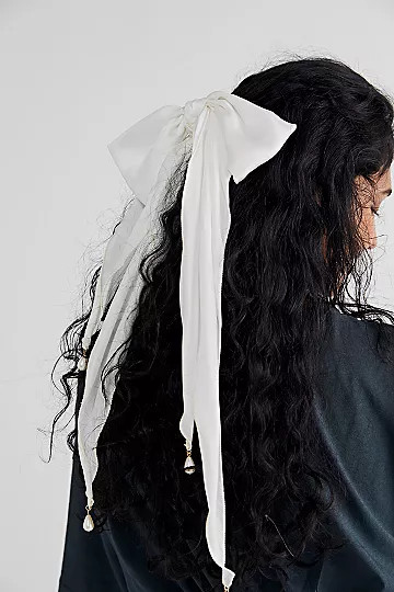 Darling Pearl Bow Pony | Free People (Global - UK&FR Excluded)