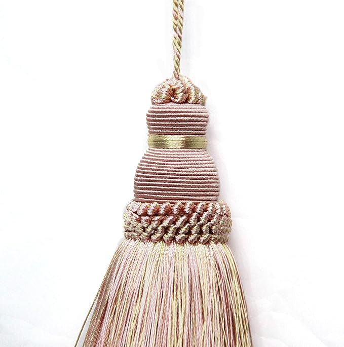 Fenghuangwu Colorful Tassel Key Tassel DIY Accessories for Curtain and Home Decoration-Mix pink-2... | Amazon (US)