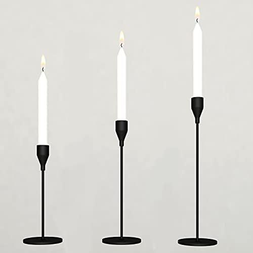 Candle Holders-RC candlesticks Set of 3-Decor Wedding Mantelpiece Table Centerpieces Decorations-... | Amazon (US)