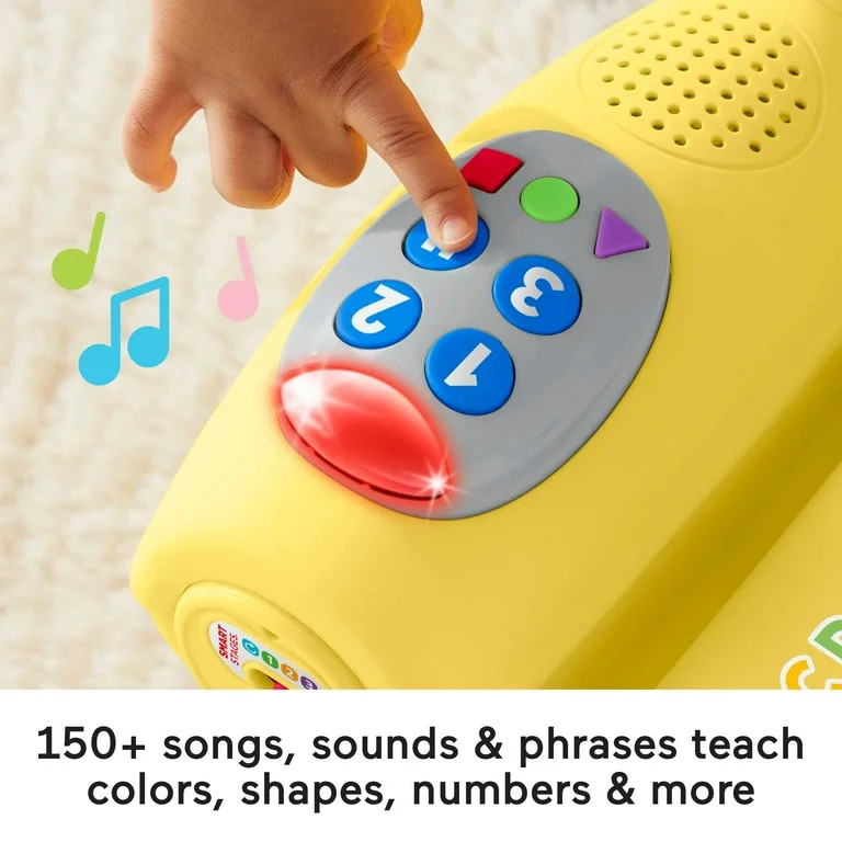 Fisher-Price Laugh & Learn Smart Stages Chair Electronic Learning Toy for Toddlers, Yellow | Walmart (US)