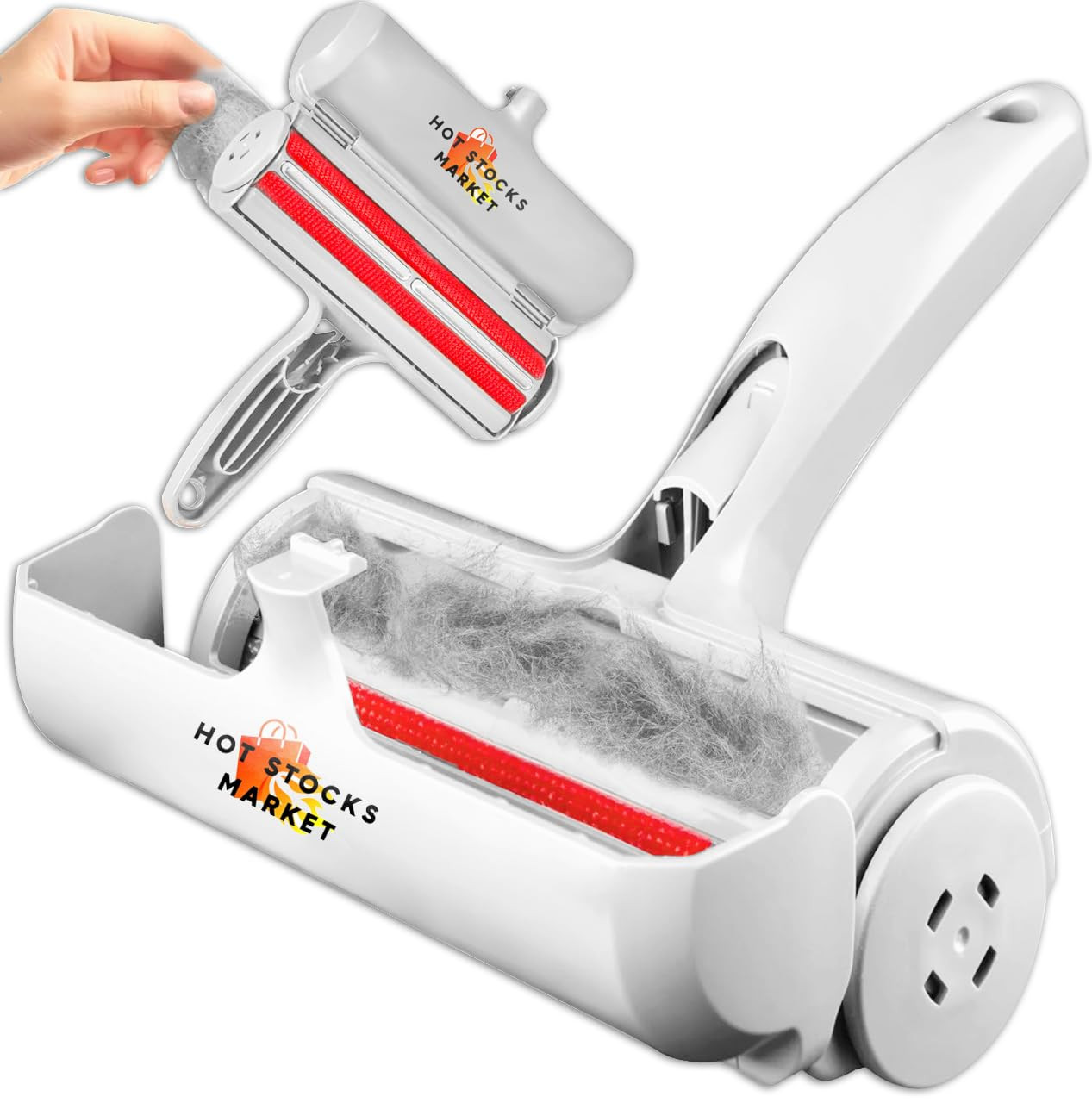 Pet Hair Removal Tool - Reusable Lint Roller for Pet Hair Remover for Clothing, Furniture, Carpet... | Amazon (US)