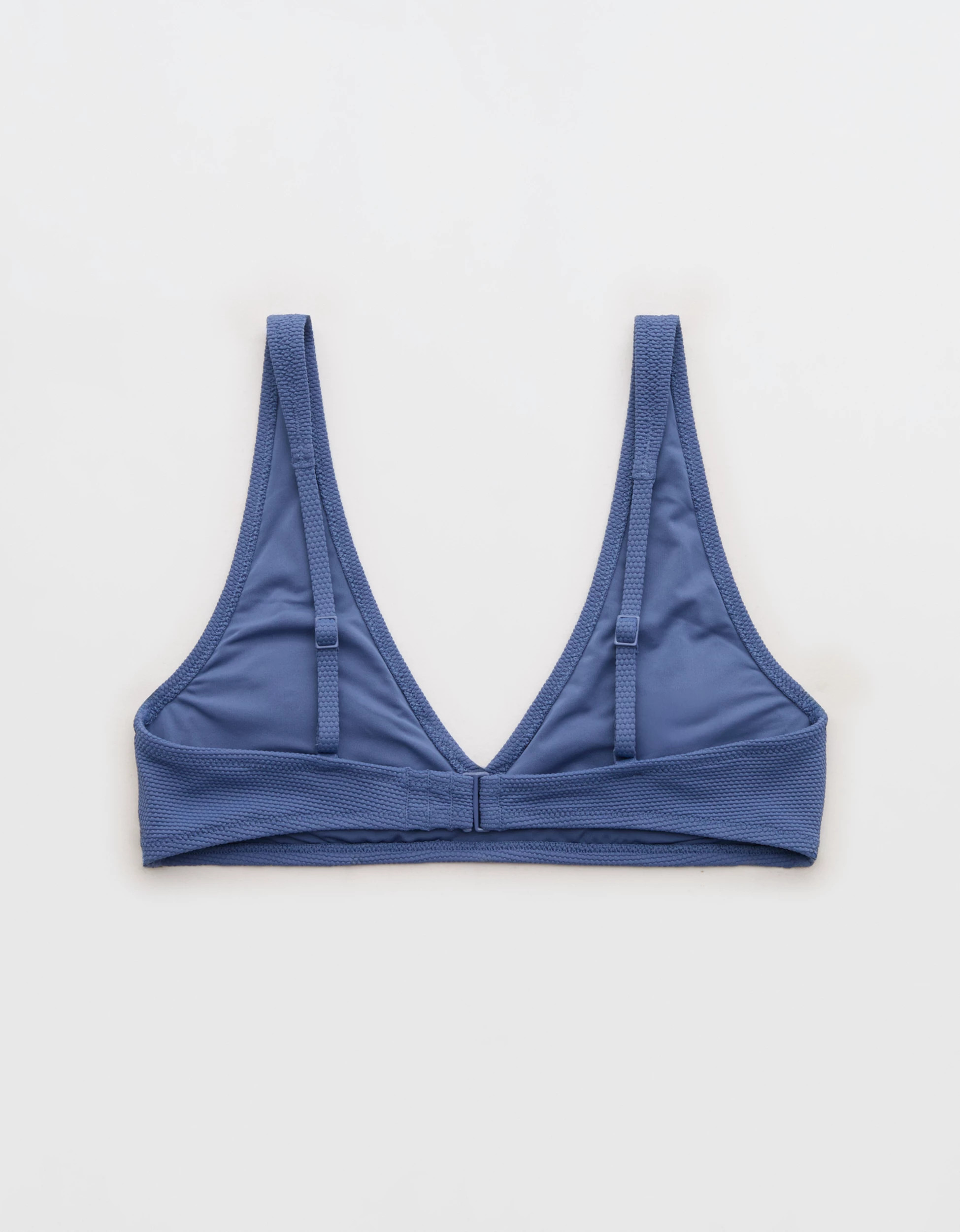 Aerie Pique Wide Strap Voop Bikini Top | Aerie