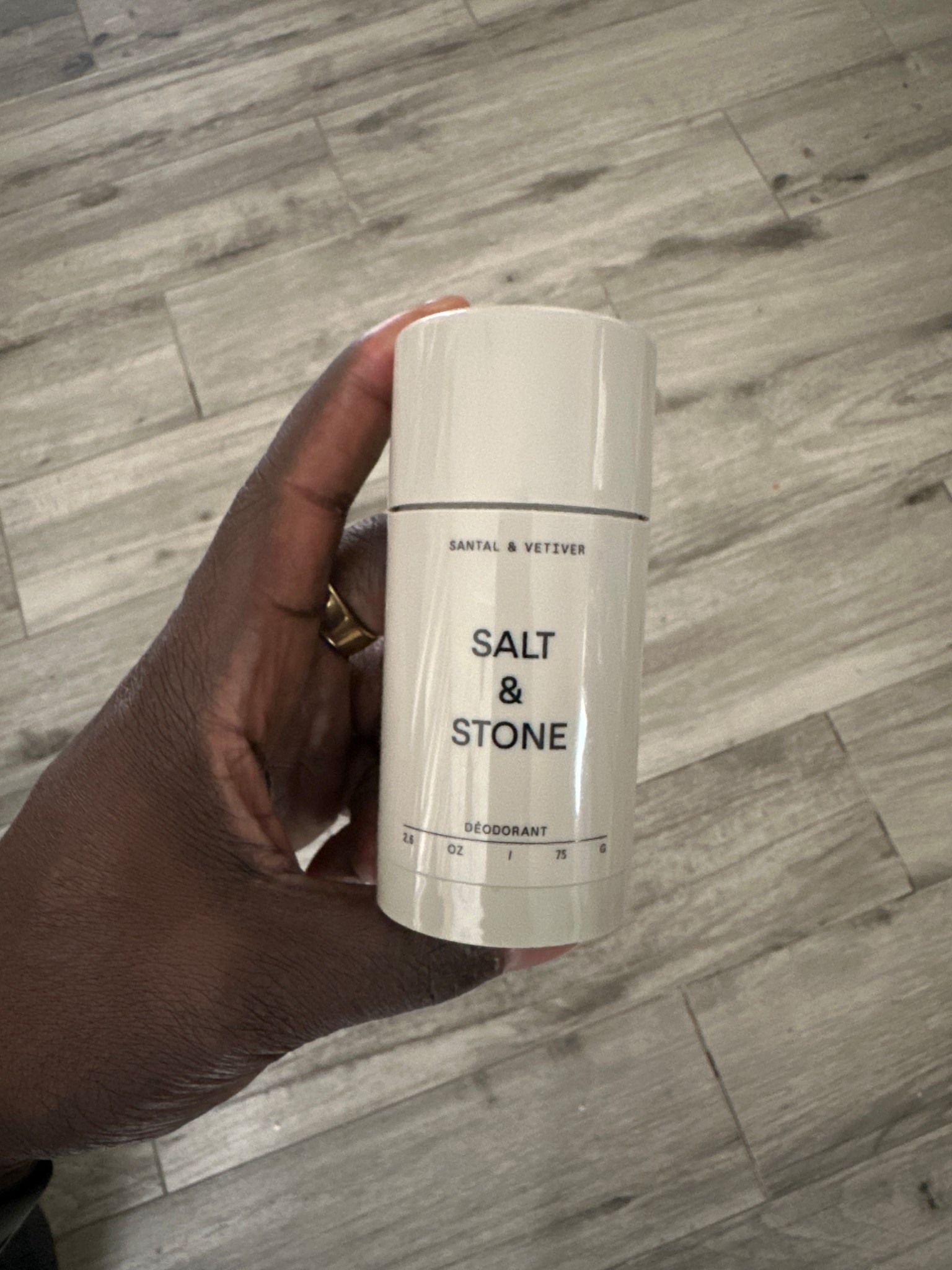 The best smelling deodorant! 
@Salt & Stone 