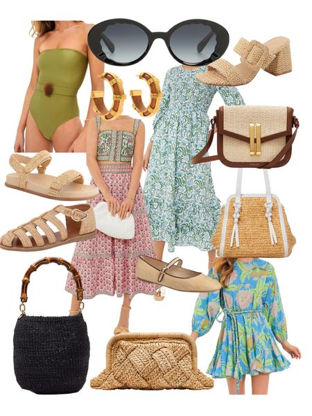 New Tuckernuck spring women finds - swim, dresses, clutches, woven bags, earrings and more 🫶🏻

#LTKstyletip